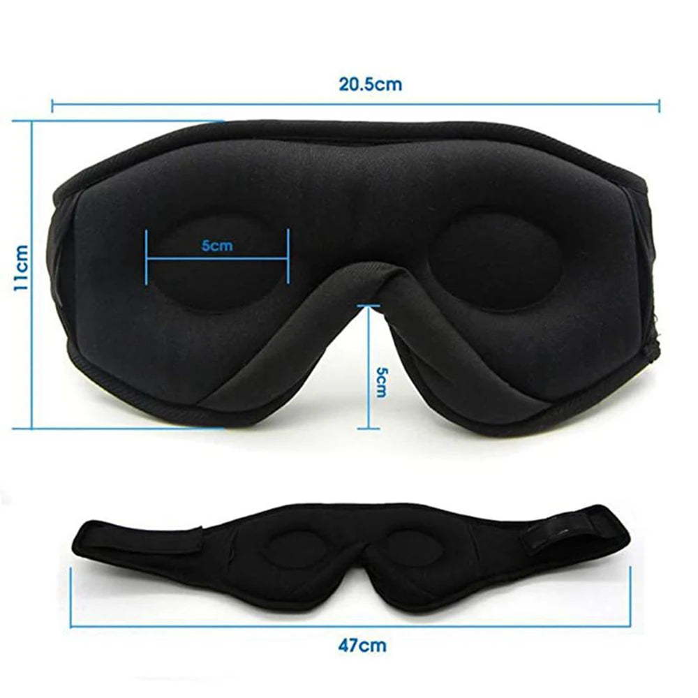 Mask For Sleep Headphones Bluetooth 3D Eye Mask