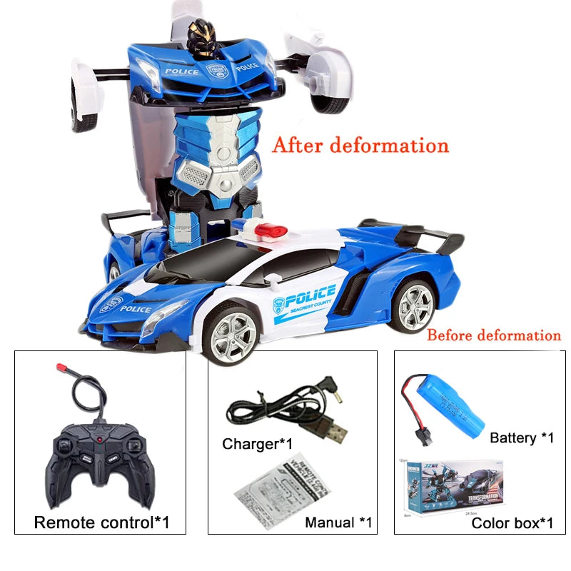 Parkten JMU 477/377 Robot RC Car Transformation