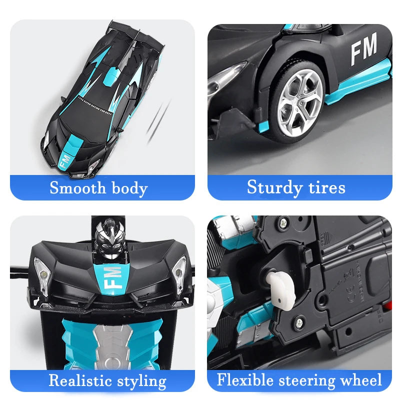 Parkten JMU 477/377 Robot RC Car Transformation