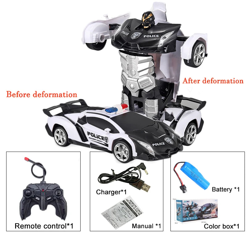 Parkten JMU 477/377 Robot RC Car Transformation