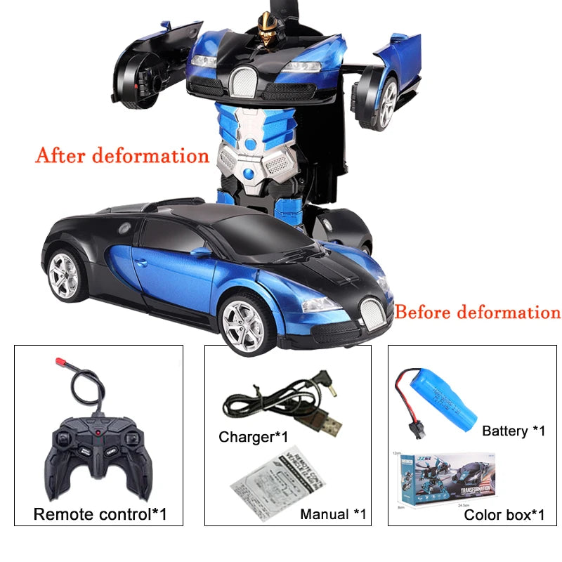 Parkten JMU 477/377 Robot RC Car Transformation