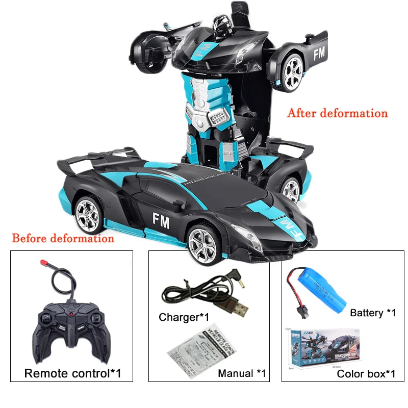 Parkten JMU 477/377 Robot RC Car Transformation