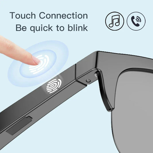 VIKEFON Bluetooth Smart Sunglasses V5.3