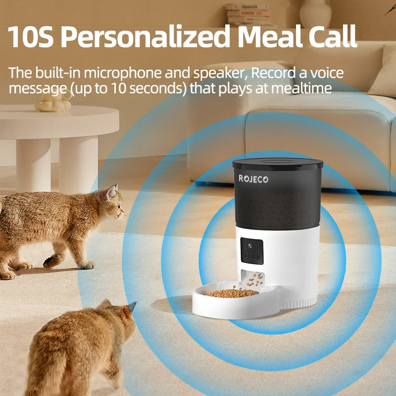 ROJECO 3L WiFi Version Cat Feeder