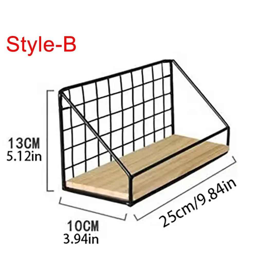 Wall-Mounted Storage Rack