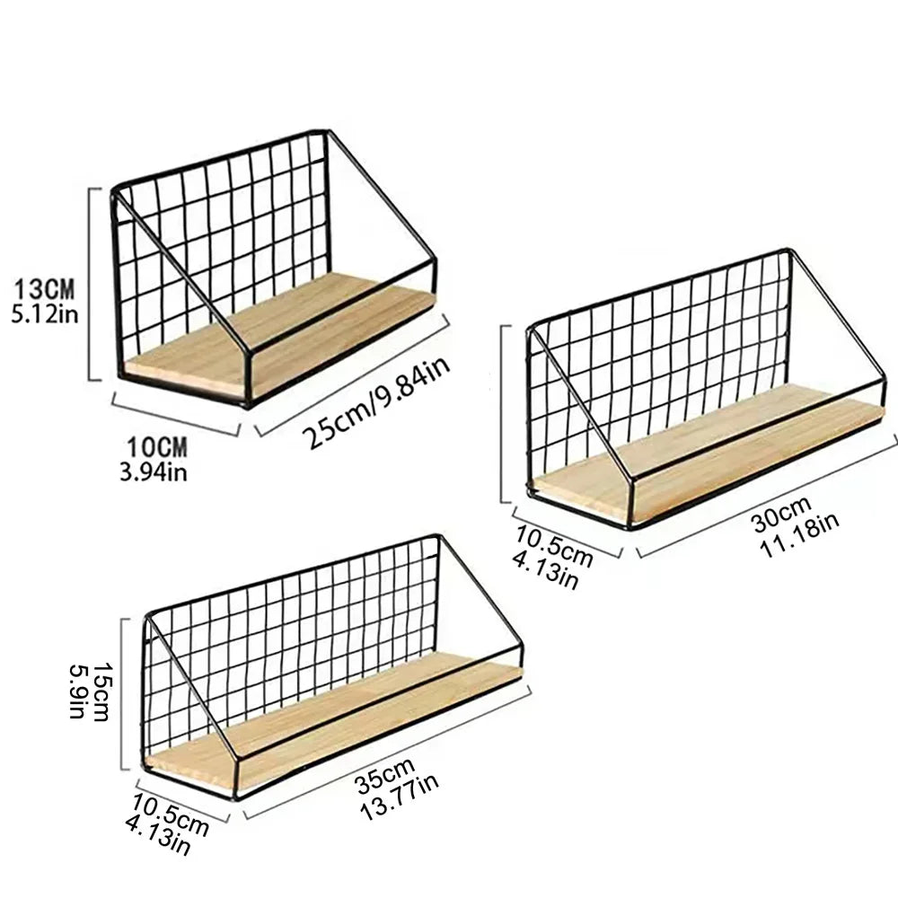 Wall-Mounted Storage Rack