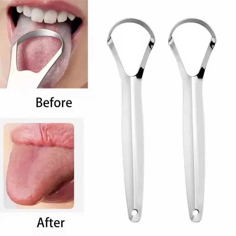 Stainless Steel Tongue Scraper Cleaner