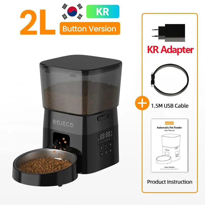 ROJECO 4L Automatic Pet Feeder.