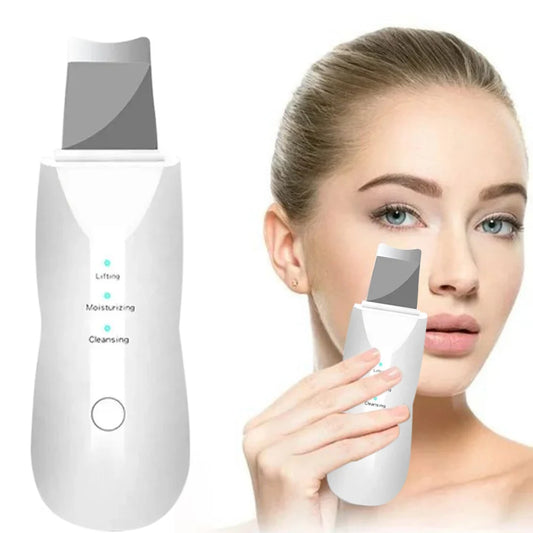 Ultrasonic Skin Scraper Pore Cleaning Facial Deep Cleaning Machine