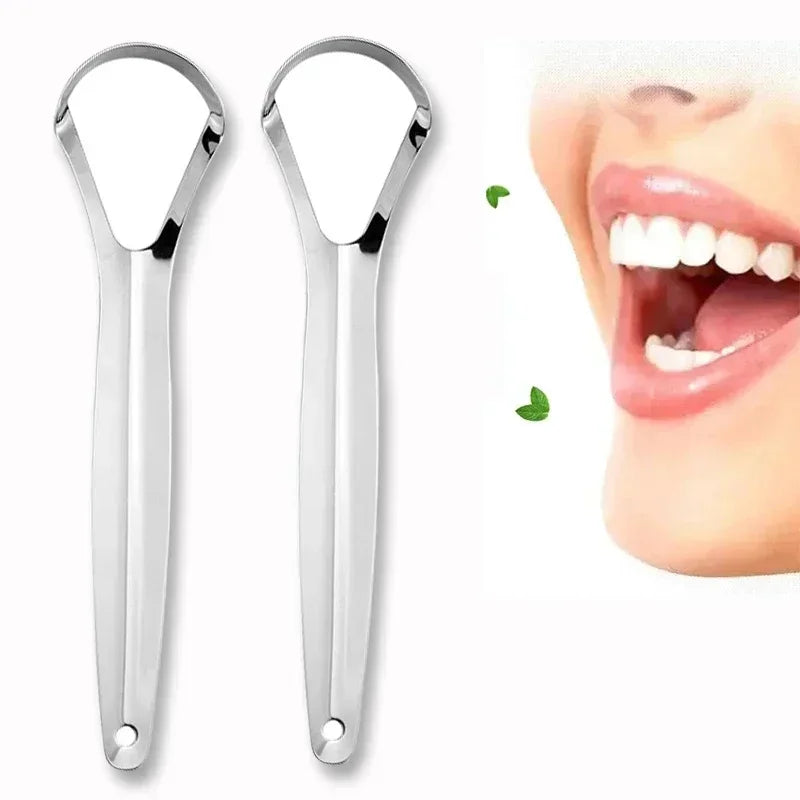 Stainless Steel Tongue Scraper Cleaner