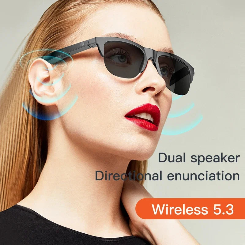 VIKEFON Bluetooth Smart Sunglasses V5.3