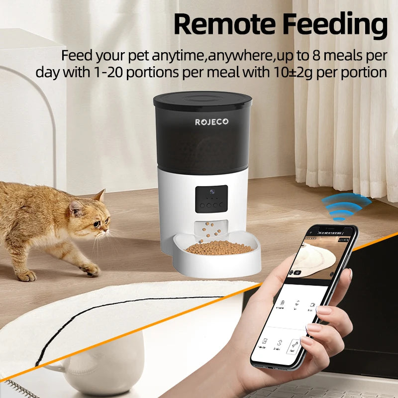 ROJECO 3L WiFi Version Cat Feeder