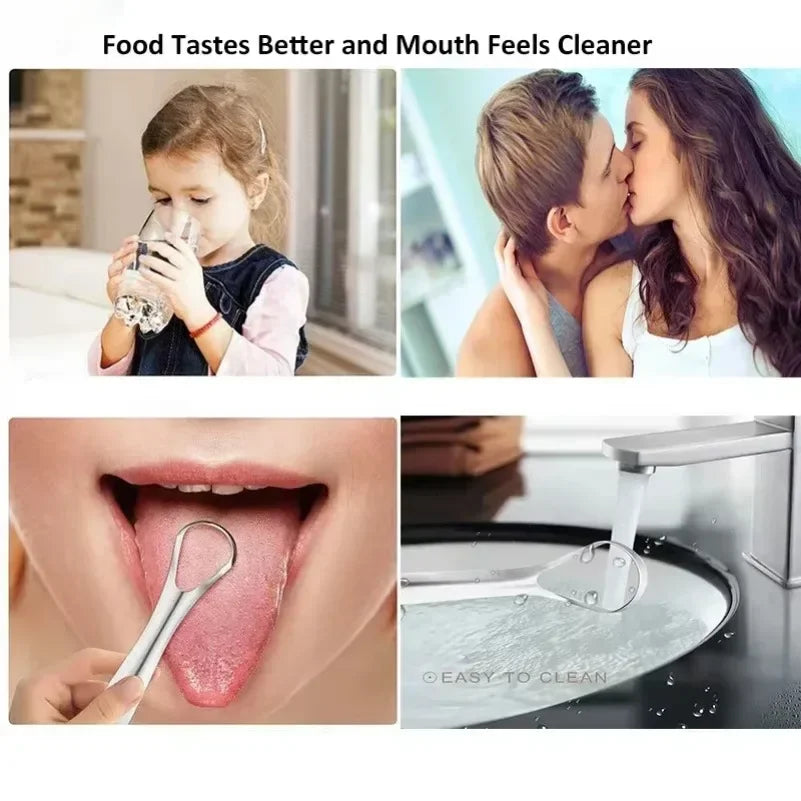 Stainless Steel Tongue Scraper Cleaner