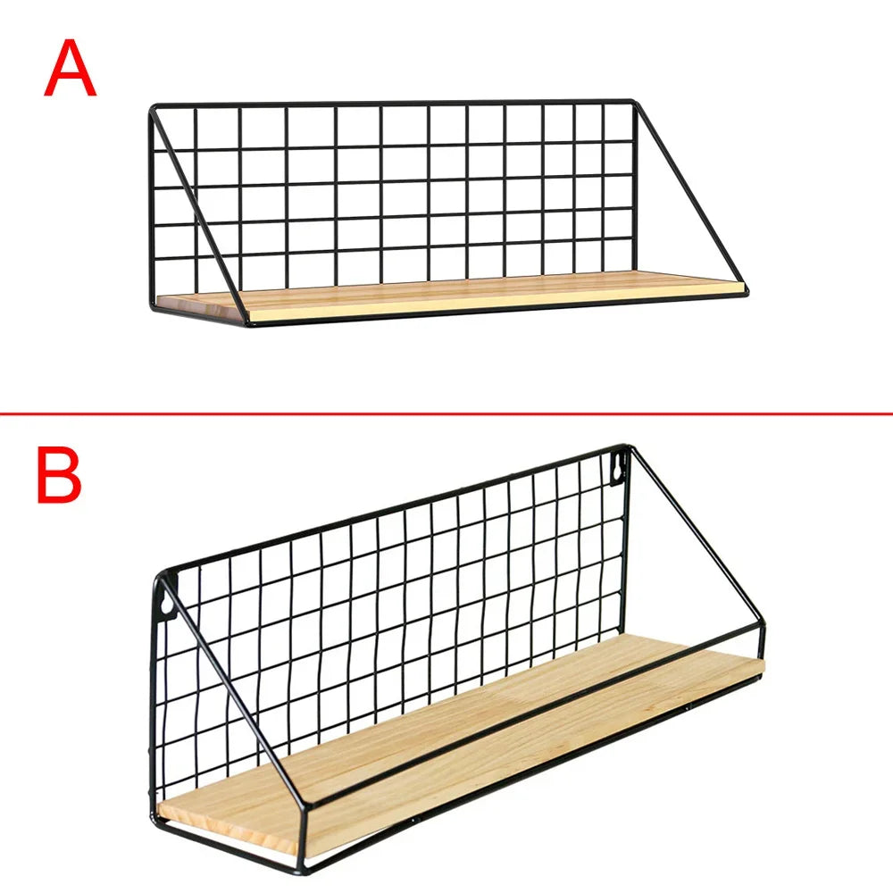 Wall-Mounted Storage Rack